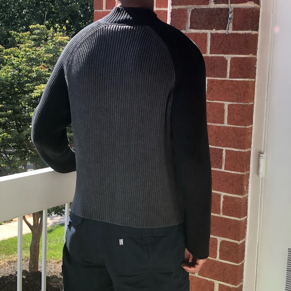 🎂Polo by Ralph Lauren Men's Black Half Zip-Up Sweater Size Size XXL —#008 - Picture 8 of 8